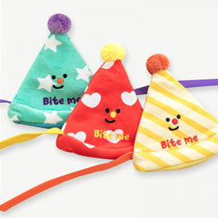 Happy Party Hats Dog Toy Set