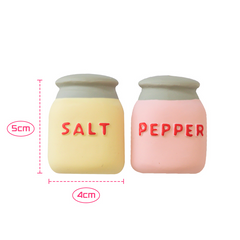 Latex Salt & Pepper Dog Toy Set