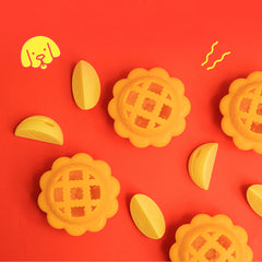 Sniffy Lemon & Pie Dog Nosework Toys (2pc)