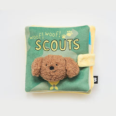 Woof Woof Scouts Book Nosework Dog Toy