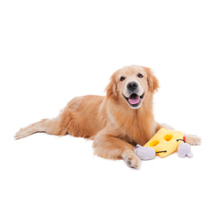 Cheese Dog Hunting Toy