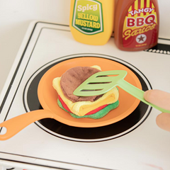 Cheese Burger Nosework Dog Toy