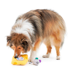 Cheese Dog Hunting Toy