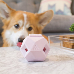 The Odin Dog Treat Dispenser Toy Rose Quartz