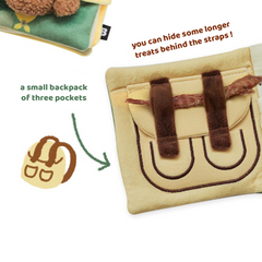 Woof Woof Scouts Book Nosework Dog Toy