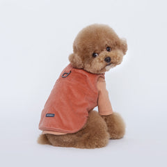 Dark Salmon Padded Harness Jacket