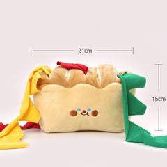 Bread Loaf Nosework Dog Toy