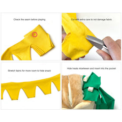 Bread Loaf Nosework Dog Toy