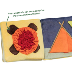 Woof Woof Scouts Book Nosework Dog Toy