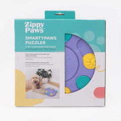 SmartyPaws Puzzler Purple Dog Toy