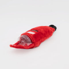 Holiday Happy Hour Crusherz Dog Toy - Santa's Schnapps