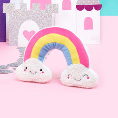 Squeakie Pattiez Dog Toy - Rainbow