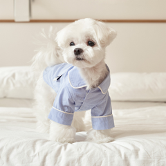 Cotton Dog Sleepwear Light Blue
