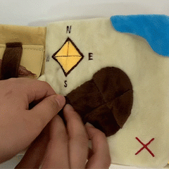 Woof Woof Scouts Book Nosework Dog Toy