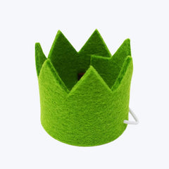 Party Beast Dog Crown Green