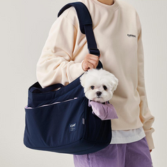 Pet Tote Carrier Bag - Navy