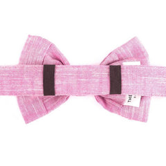 Orchid Dog Bow Tie