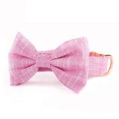 Orchid Dog Bow Tie